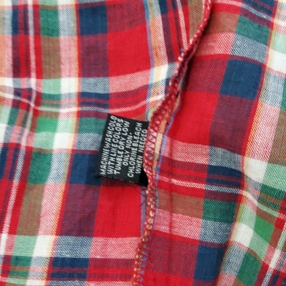 Fashion Web Plaid button-down shirt Size M - Picture 4 of 4